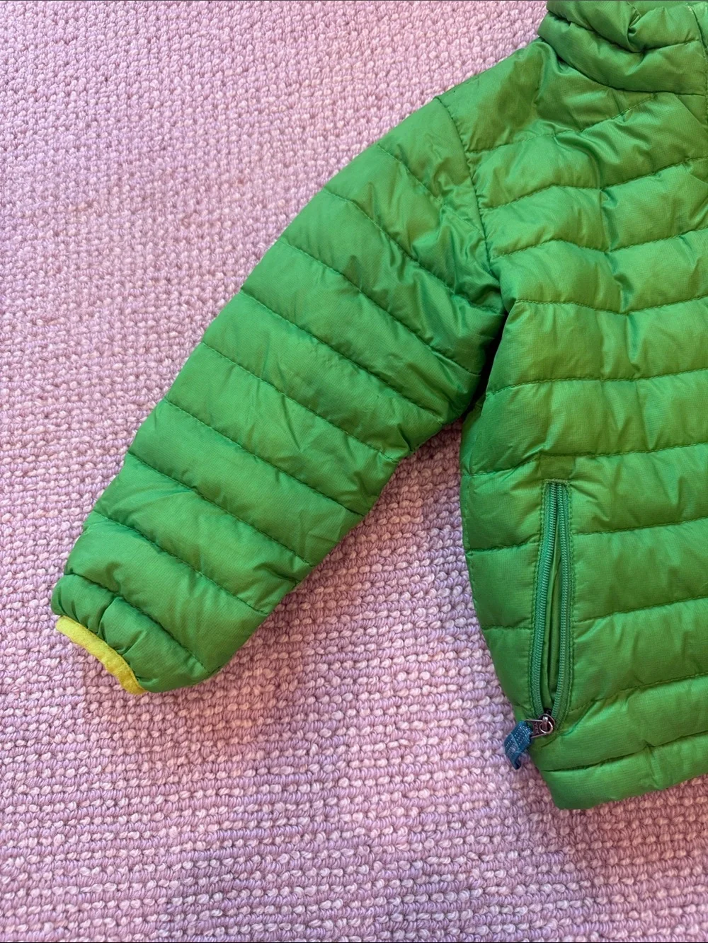 Patagonia Green Quilted Puff Jacket